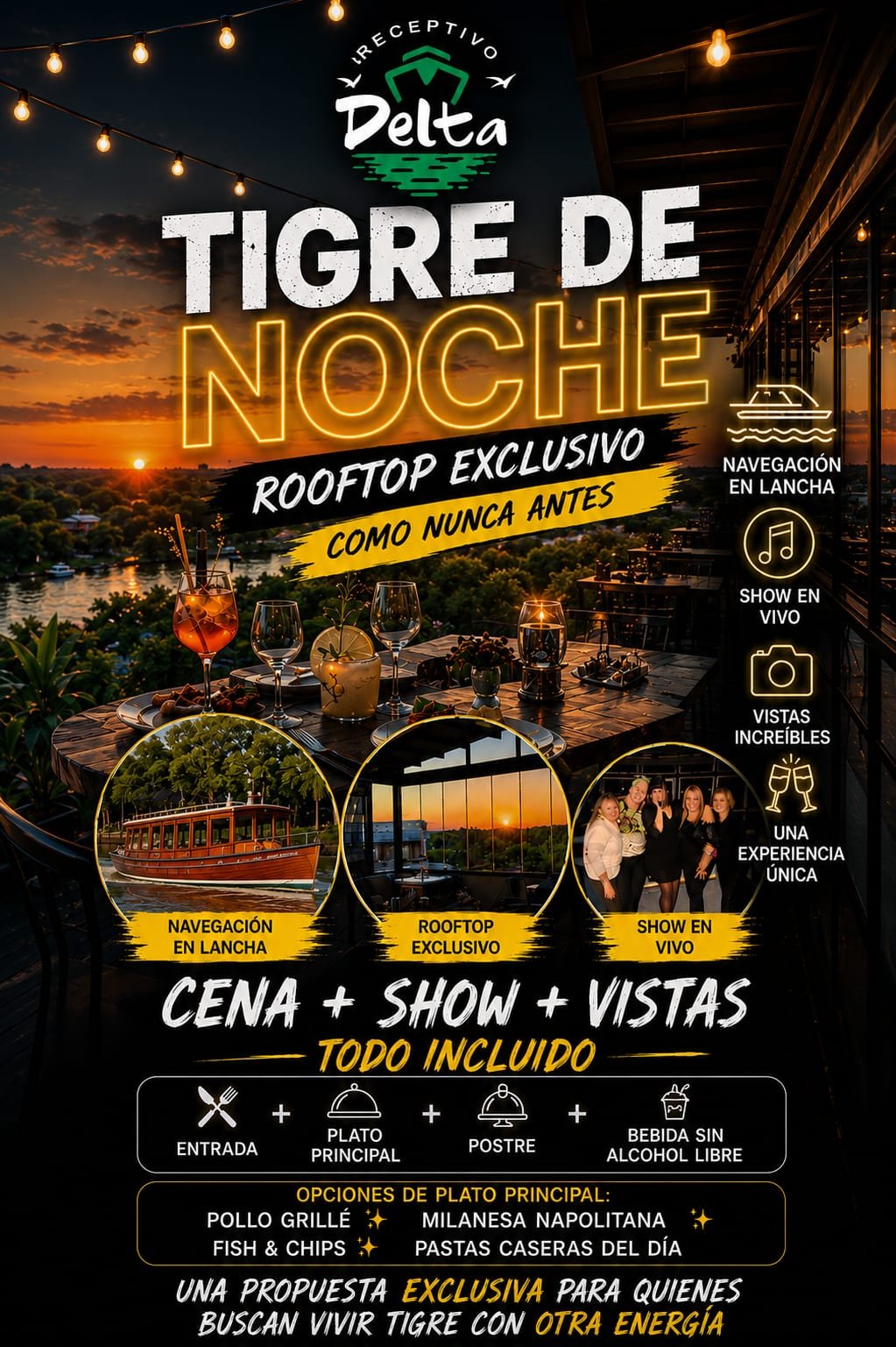 Terraza del Delta en el Delta de Tigre