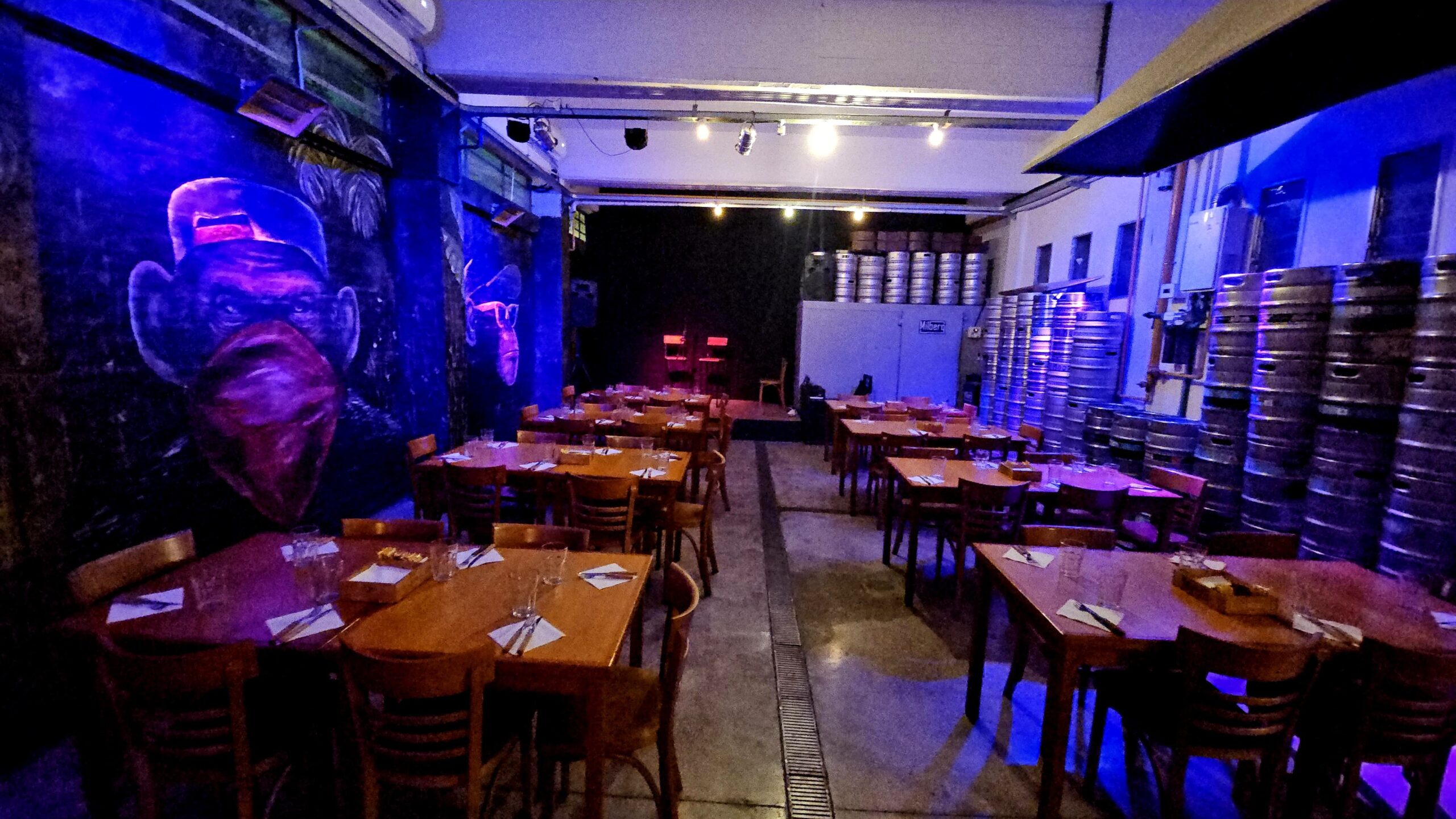 Complejo recreativo en la isla del Delta