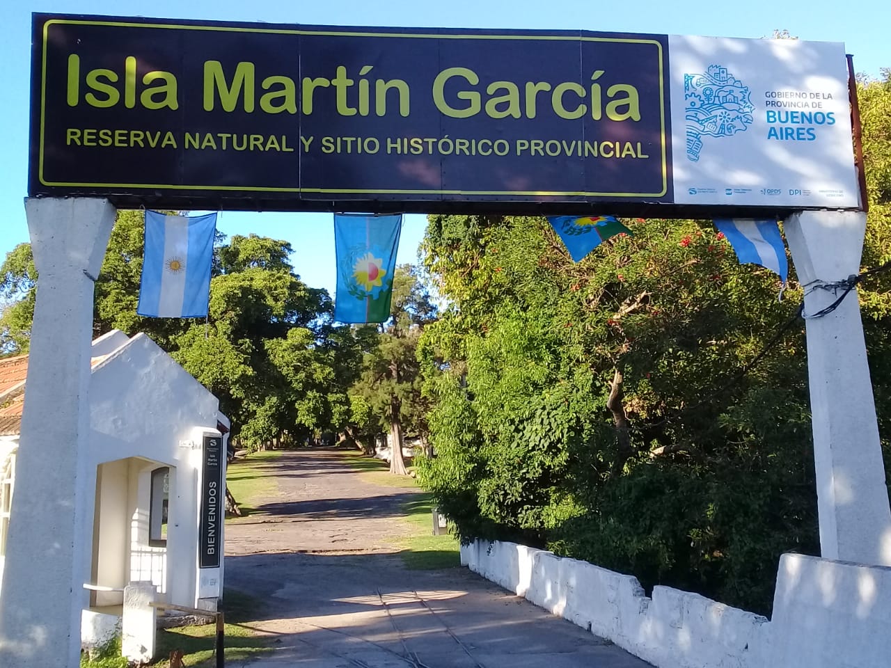 Isla Martín García paisaje